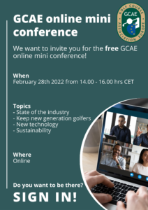 GCAE conference 28 februari